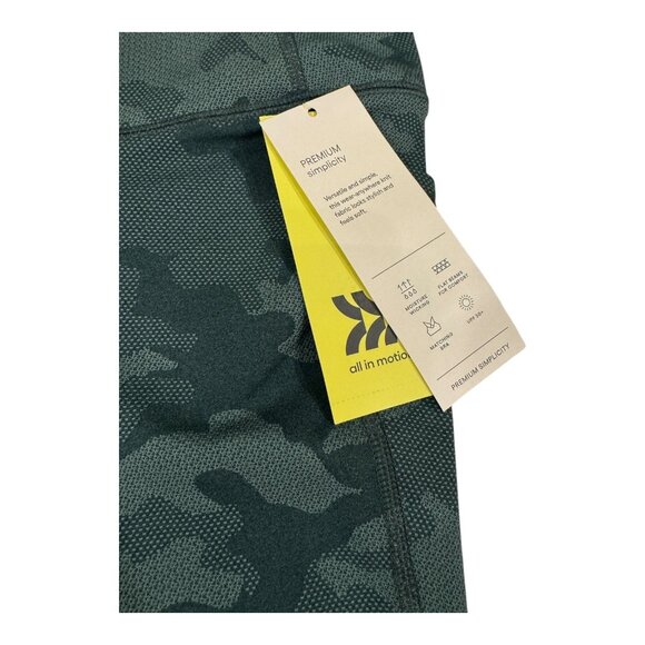 All in Motion Women’s Camo Premium High-Waisted 7/8 Leggings Green XXL - Picture 4 of 7